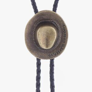Western Cowboy Hat Vintage Native American Western Bolo Tie